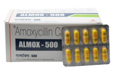 Almox 500 Capsule, Uses, Side Effects, Benefits, Price, Precautions, Substitute