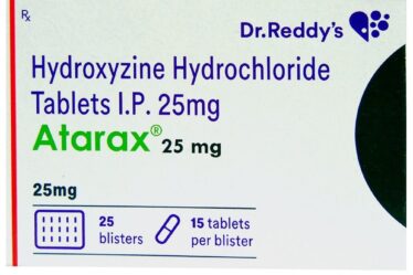 Atarax 25mg Tablet, Uses, Side Effects, Benefits, Price, Precautions, Substitute