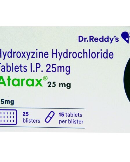 Atarax 25mg Tablet, Uses, Side Effects, Benefits, Price, Precautions, Substitute