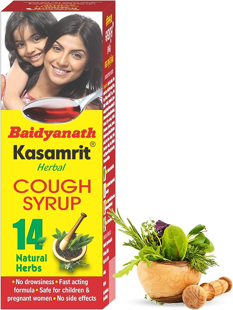 Baidyanath Kasamrit Herbal Cough Syrup