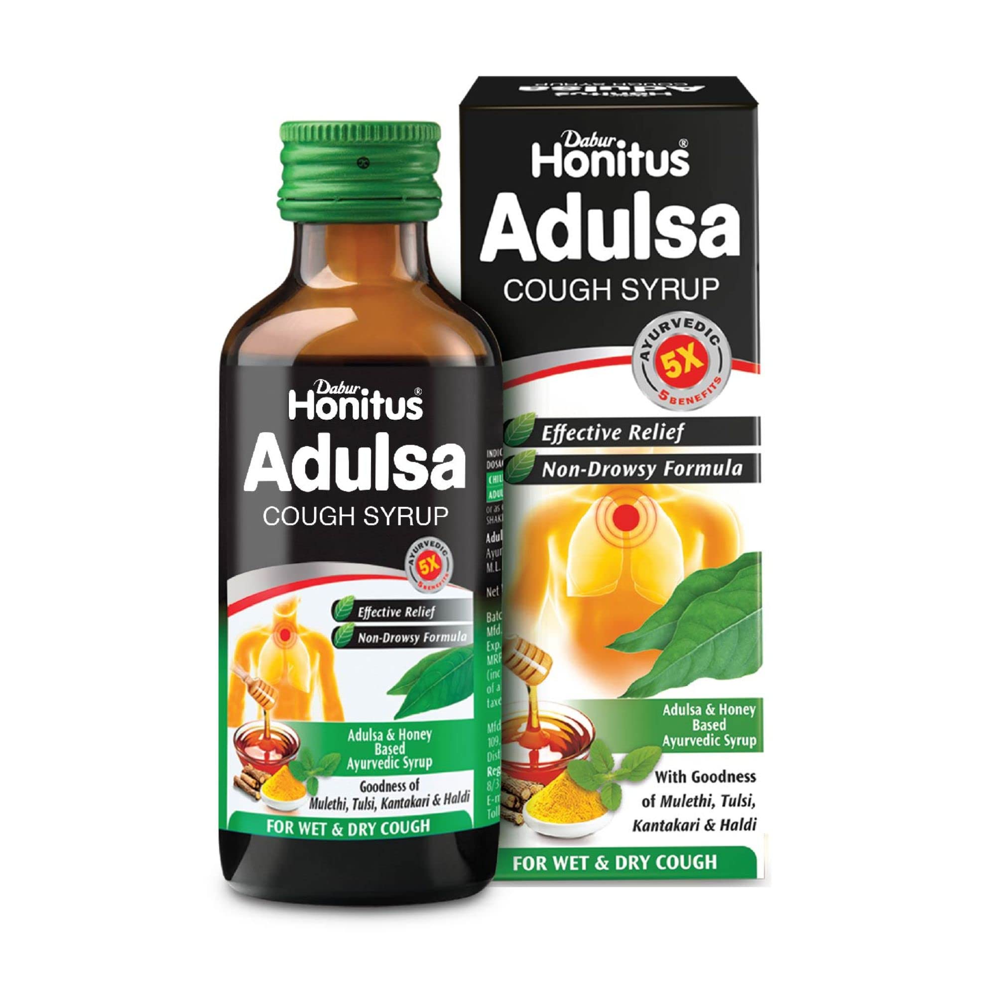 Dabur Honitus Adulsa Cough Syrup